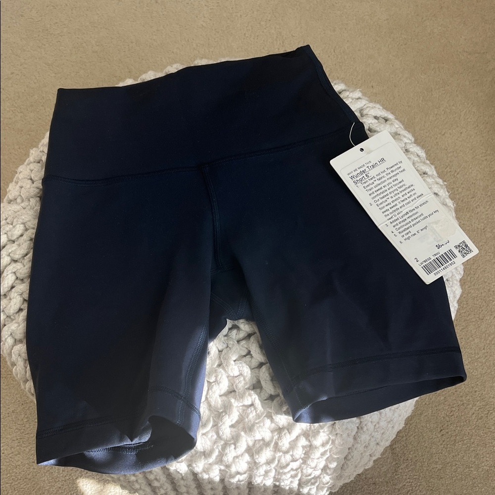Lululemon Athletica Midnight Blue Bike Shorts